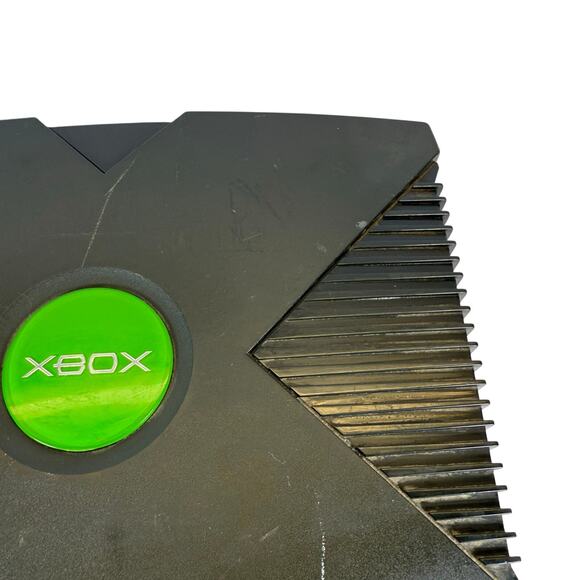Microsoft Original Xbox For Parts And Repair, Power On, Disc Driver Stuck